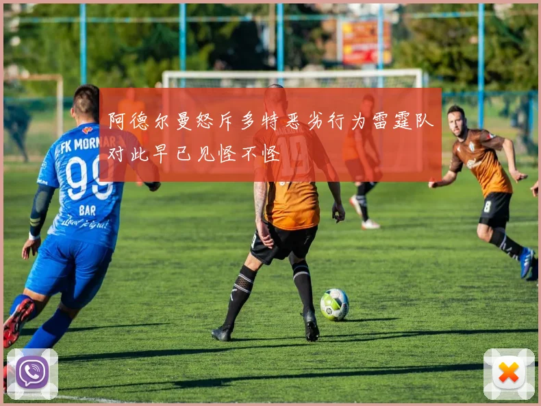 阿德尔曼怒斥多特恶劣行为雷霆队对此早已见怪不怪